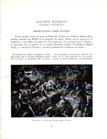 LAMINA V18993: La Cena por Tintoretto
