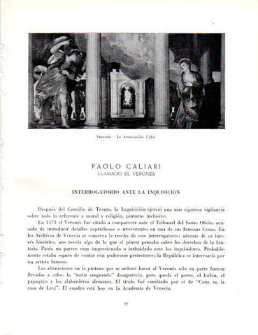LAMINA V18994: La Anunciacion por Verones