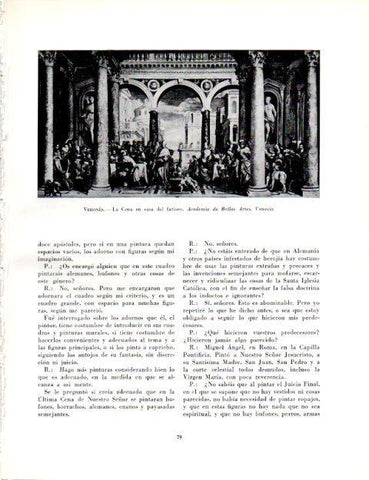 LAMINA V18995: La Cena en casa del fariseo por Verones