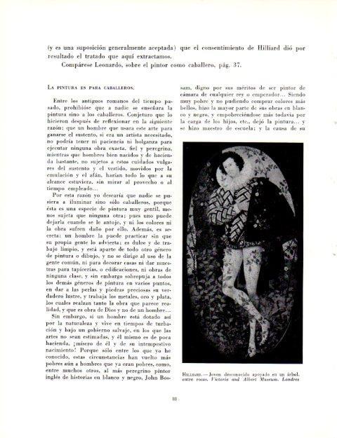 LAMINA V18998: Joven desconocido apoyado en un arbol por Nicholas Hilliard