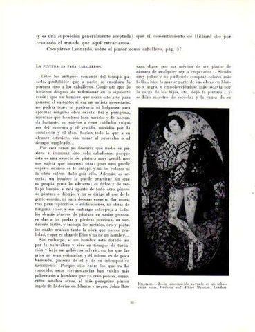 LAMINA V18998: Joven desconocido apoyado en un arbol por Nicholas Hilliard