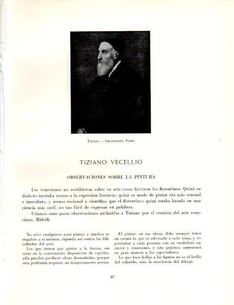 LAMINA V19002: Autorretrato por Tiziano