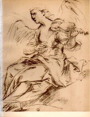 LAMINA V19004: Angel musico por Reni