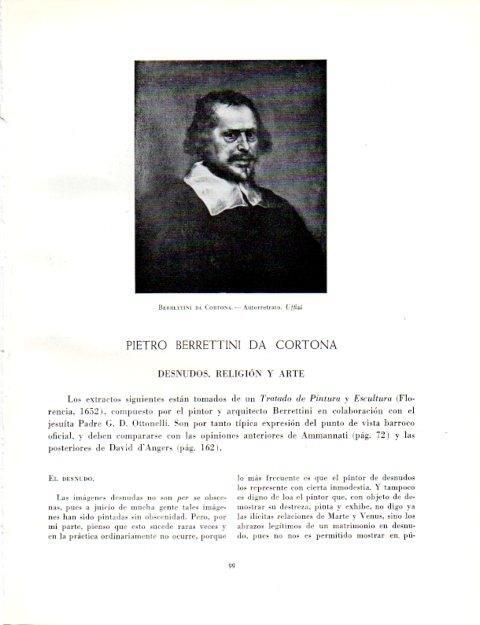 LAMINA V19006: Autorretrato por Berrettini da Cortona