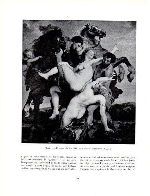LAMINA V19010: El rapto de las hijas de Leucipo por Rubens