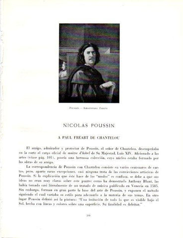 LAMINA V19011: Autorretrato por Nicolas Poussin