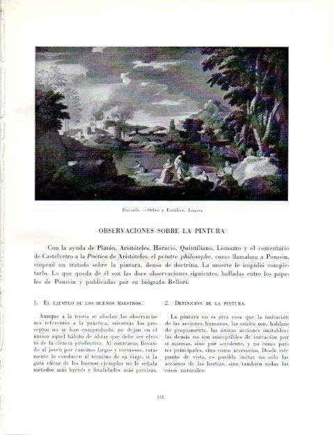 LAMINA V19012: Orfeo y Euridice por Nicolas Poussin
