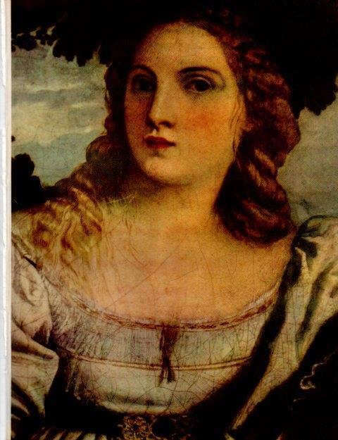 LAMINA V18984: El amor sacro y el amor profano detalle por Tiziano