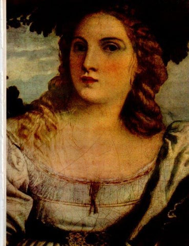 LAMINA V18984: El amor sacro y el amor profano detalle por Tiziano