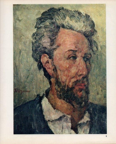 LAMINA V18958: Cezanne. Portrait of Victor Chocquet