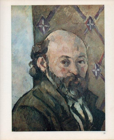 LAMINA V18959: Cezanne. Self-portrait