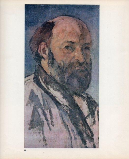 LAMINA V18961: Cezanne. Self-portrait