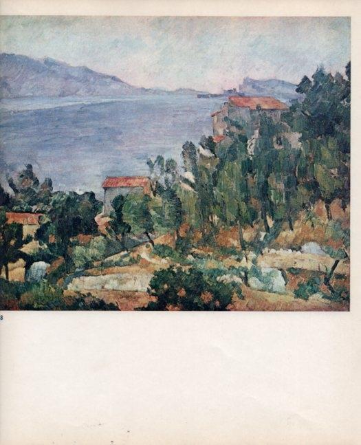 LAMINA V18962: Cezanne. Mount Marseilleveyre