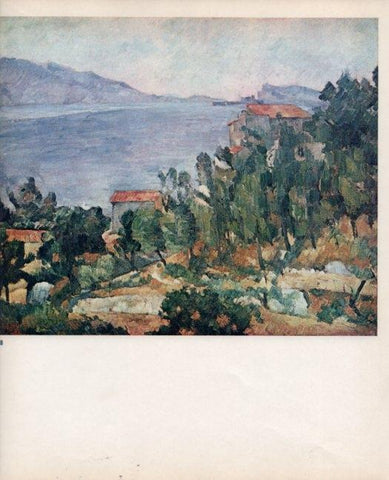 LAMINA V18962: Cezanne. Mount Marseilleveyre