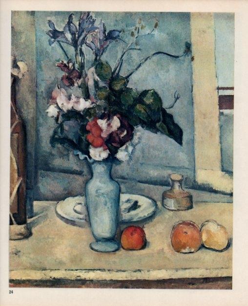 LAMINA V18965: Cezanne. The blue vase