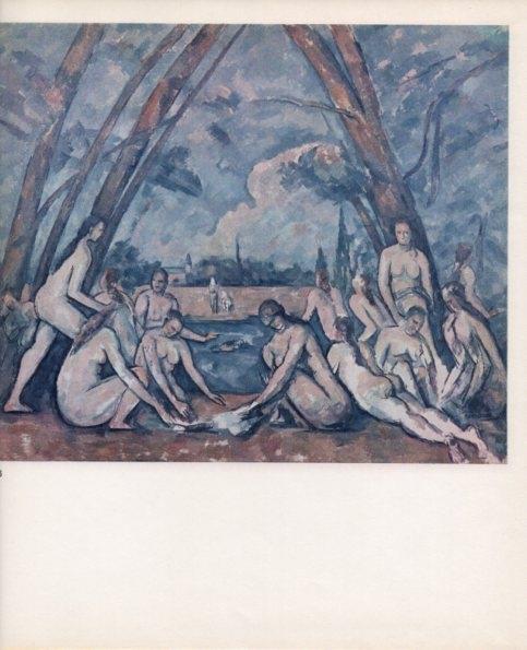 LAMINA V18976: Cezanne. Bathers