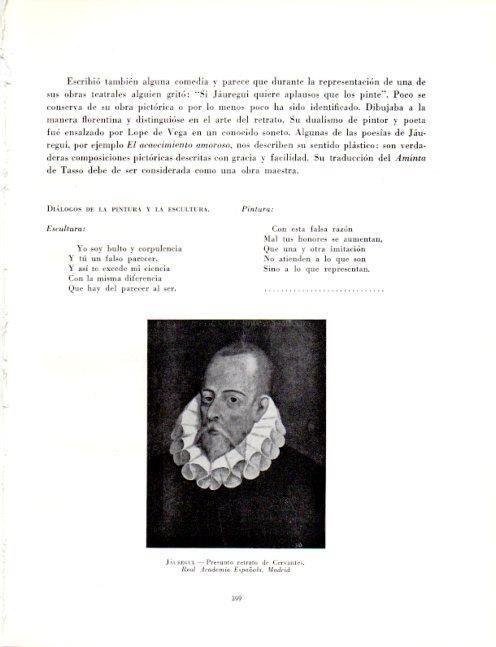 LAMINA V19134: Presunto retrato de Cervantes por Juan de Jauregui