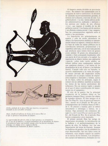 LAMINA V19295: Guerrero tensando su arco grabado epoca Han