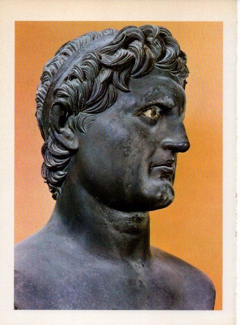 LAMINA V19304: Busto de Seleuco I Nicator
