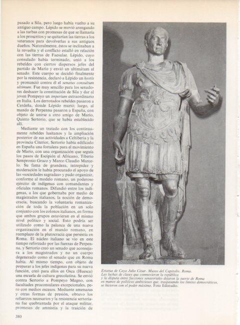 LAMINA V19311: Estatua de Cayo Julio Cesar, Museo del Capitolio