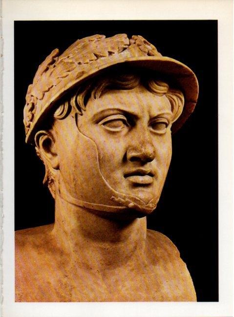 LAMINA V19265: Busto de Pirro, rey de Epiro