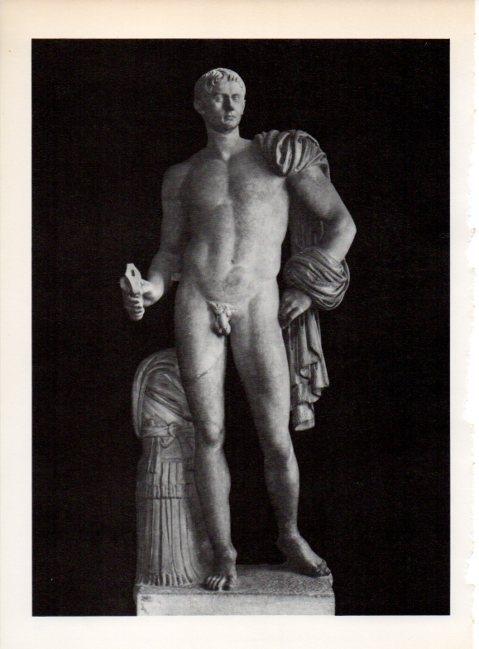 LAMINA V19268: Estatua de Sexto Pompeyo