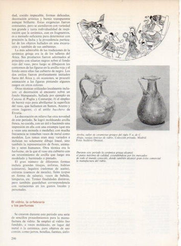 LAMINA V19280: Vasijas fenicias de vidrio