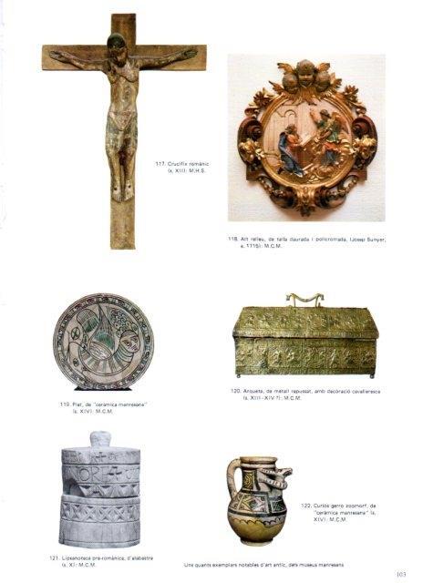 LAMINA V19357: Exemplars d'art antic dels museus manresans