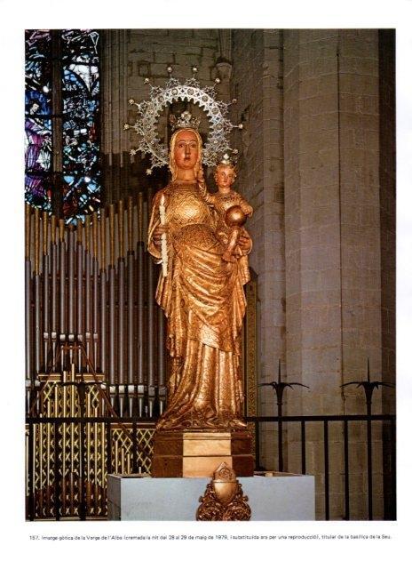 LAMINA V19367: Verge de l'Alba de la basilica de la Seu de Manresa