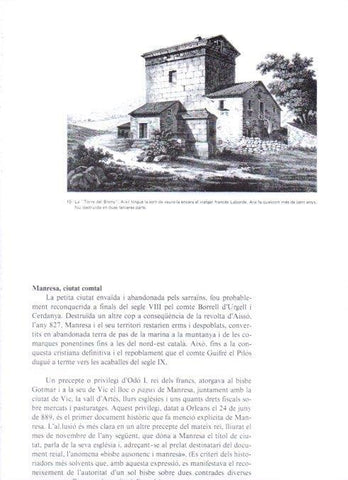 LAMINA V19323: Manresa. La Torre del Breny