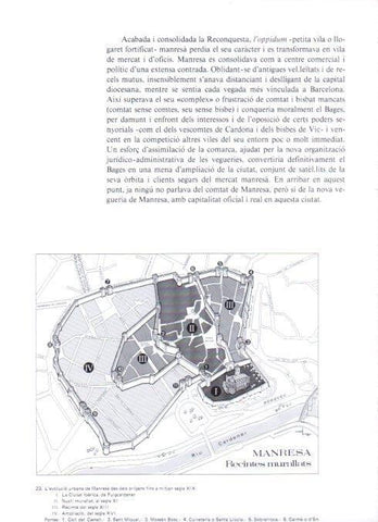 LAMINA V19324: Manresa. Planol recintes murallats