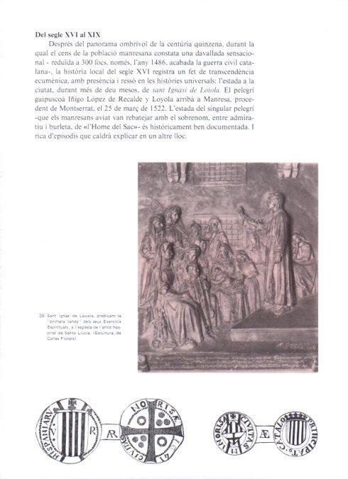 LAMINA V19327: Escultura de Sant Ignasi de Loiola predicant, per Carles Flotats