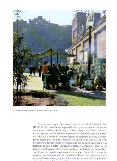 LAMINA V19345: Manresa. Plaça de sant Domenec