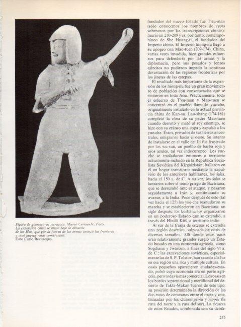 LAMINA V19255: Guerrero en terracota, Museo Cernuschi