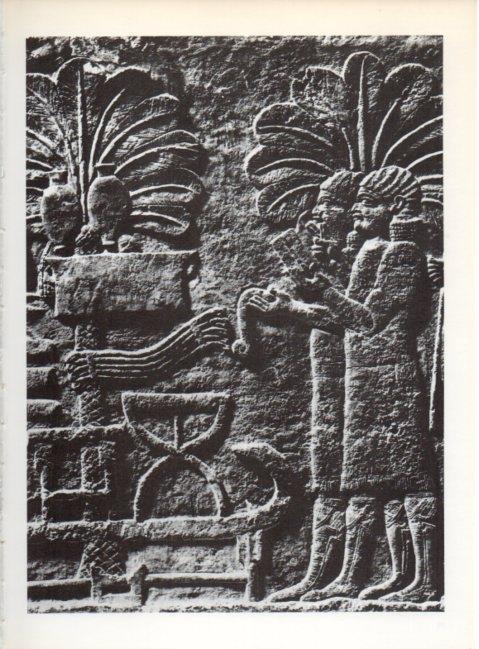 LAMINA V19178: Bajorrelieve de dos escribas, Museo Britanico