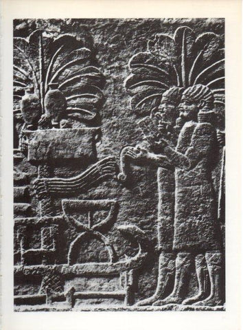 LAMINA V19178: Bajorrelieve de dos escribas, Museo Britanico