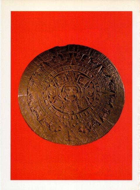 LAMINA V19186: Calendario azteca o Piedra del sol