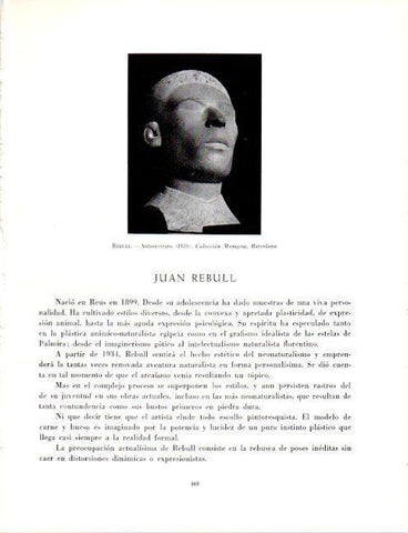 LAMINA V19166: Autorretrato por Juan Rebull