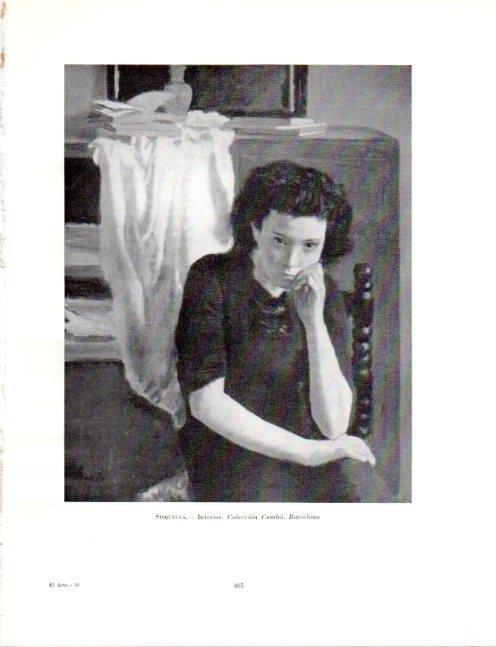 LAMINA V19164: Interior por Alfredo Sisquella