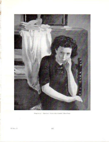 LAMINA V19164: Interior por Alfredo Sisquella