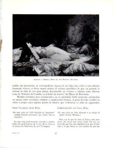 LAMINA V19142: Odalisca por Fortuny