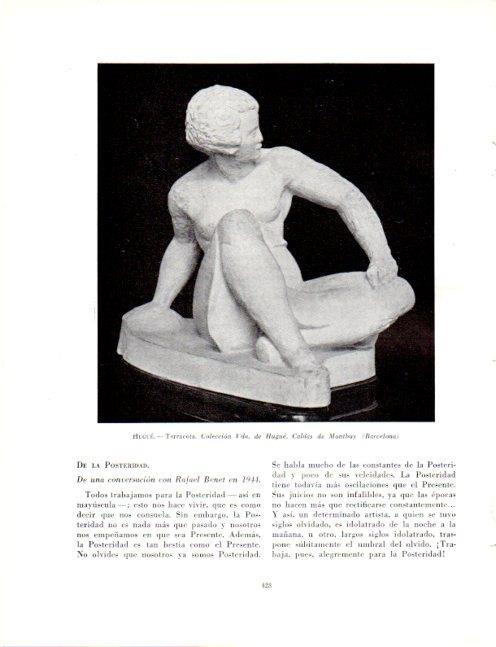 LAMINA V19147: Terracota por Manolo Hugue