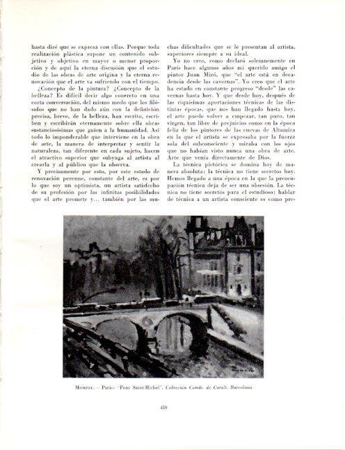 LAMINA V19161: Paris Pont Saint-Michel por Jose Mompou