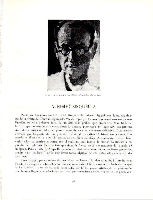 LAMINA V19163: Autorretrato por Alfredo Sisquella