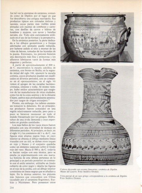 LAMINA V19246: Vaso griego ceramica de Dipilon