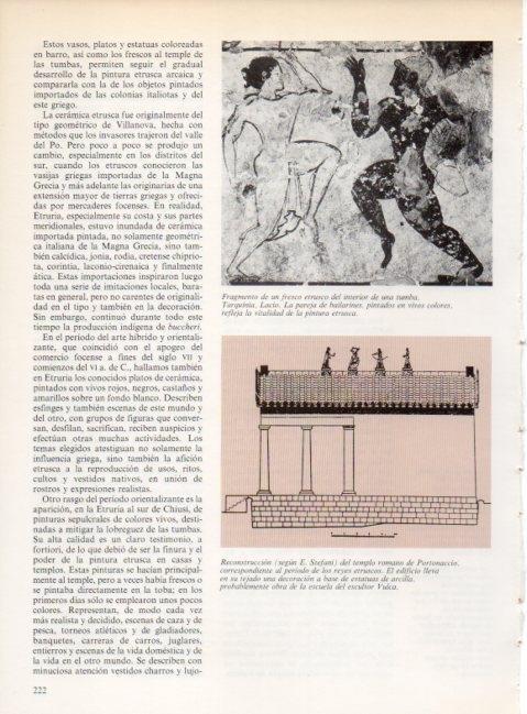 LAMINA V19250: Templo romano de Portonaccio según E. Stefani