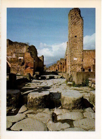 LAMINA V19201: Cruce de calles en Pompeya