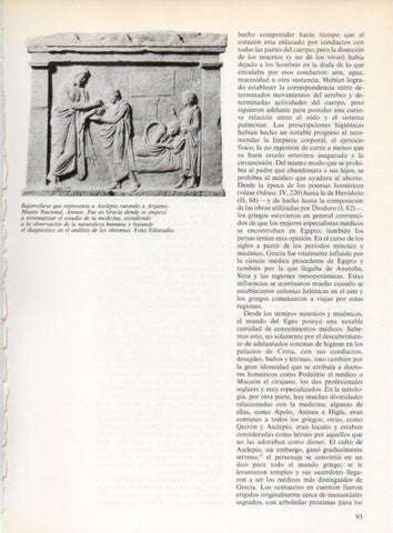 LAMINA V19206: Asclepio curando a Arquino bajorrelieve , Museo de Atenas