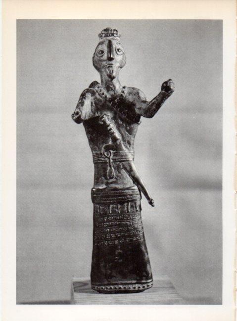 LAMINA V19207: Estatua de guerrero de Luristan, Museo de Teheran