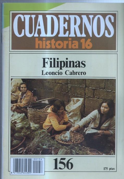 Revista Cuadernos Historia 16 numero 156: Filipinas